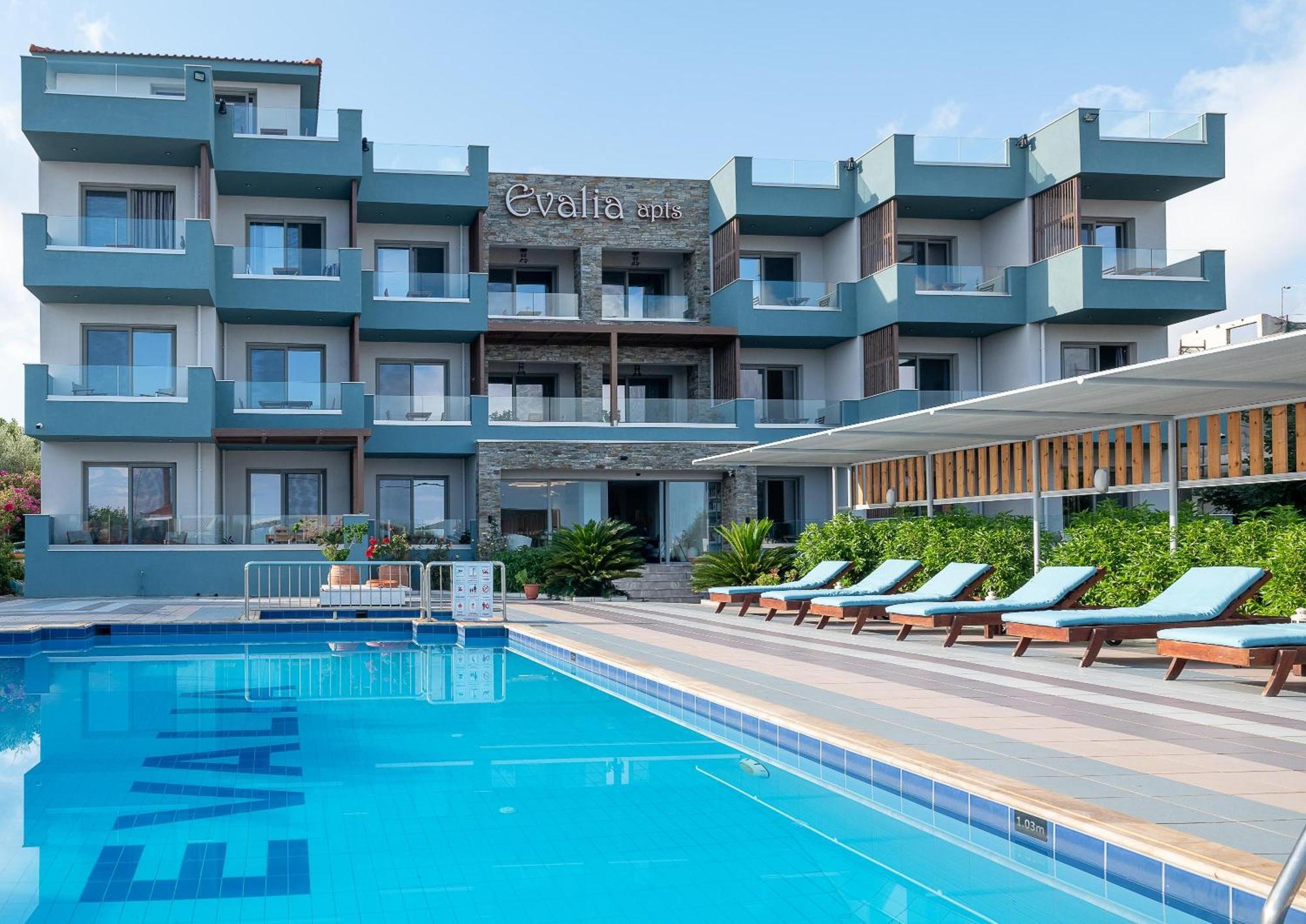 Evalia Apartments 헐소니소스 외부 사진