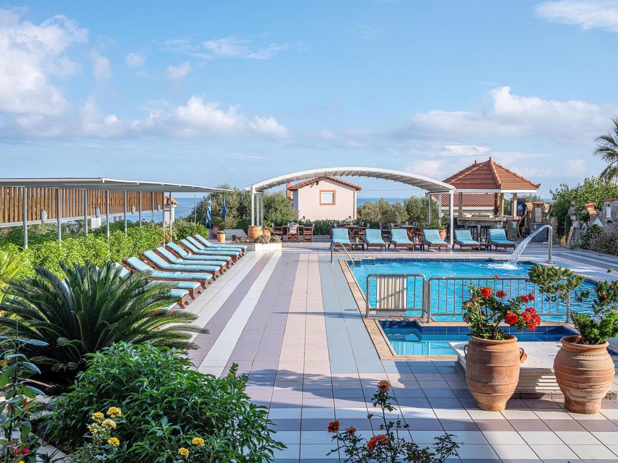 Evalia Apartments 헐소니소스 외부 사진
